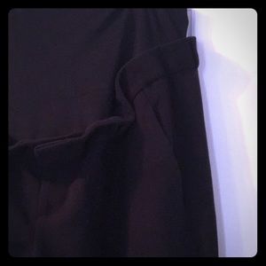 Black full panel size 16 maternity crop pants